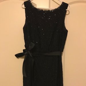 Delicate black dress